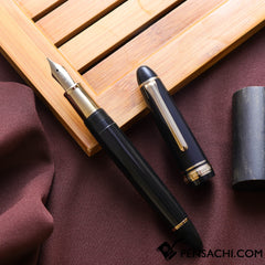 SAILOR Profit Casual L Stable Gold Trim Fountain Pen - Muted Black - PenSachi Japanese Limited Fountain Pen
