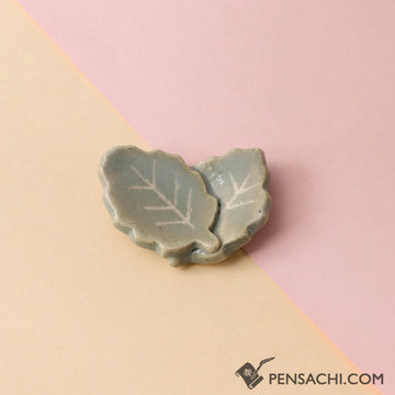 Pen / Chopstick Rest - Leaf - PenSachi Japan