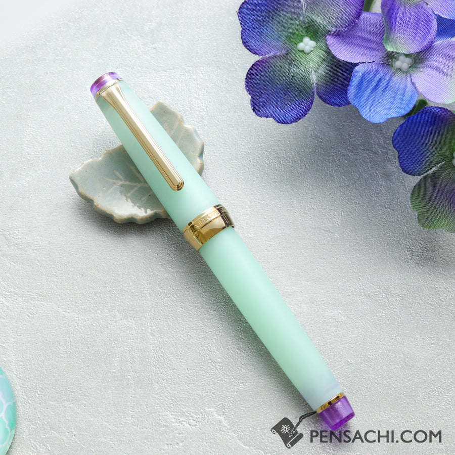 SAILOR Pro Gear Slim Shikiori Amaoto Fountain Pen - Harusame - PenSachi Japanese Limited Fountain Pen