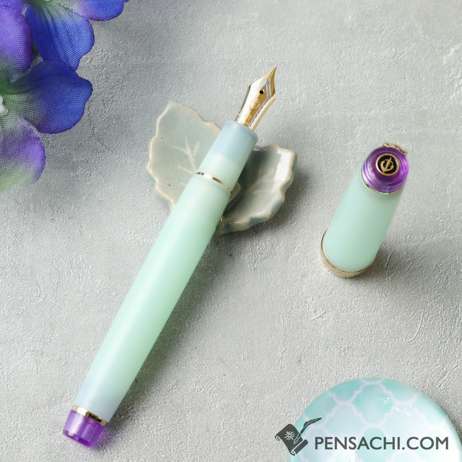 SAILOR Pro Gear Slim Shikiori Amaoto Fountain Pen - Harusame - PenSachi Japanese Limited Fountain Pen
