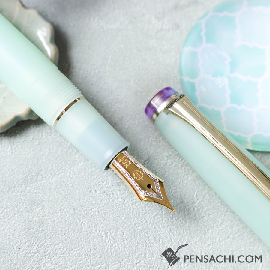 SAILOR Pro Gear Slim Shikiori Amaoto Fountain Pen - Harusame - PenSachi Japanese Limited Fountain Pen