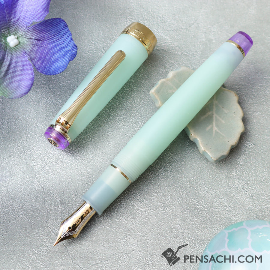 SAILOR Pro Gear Slim Shikiori Amaoto Fountain Pen - Harusame - PenSachi Japanese Limited Fountain Pen