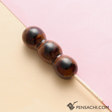 Pen / Chopstick Rest - Mitarashi Dango - PenSachi Japanese Limited Fountain Pen