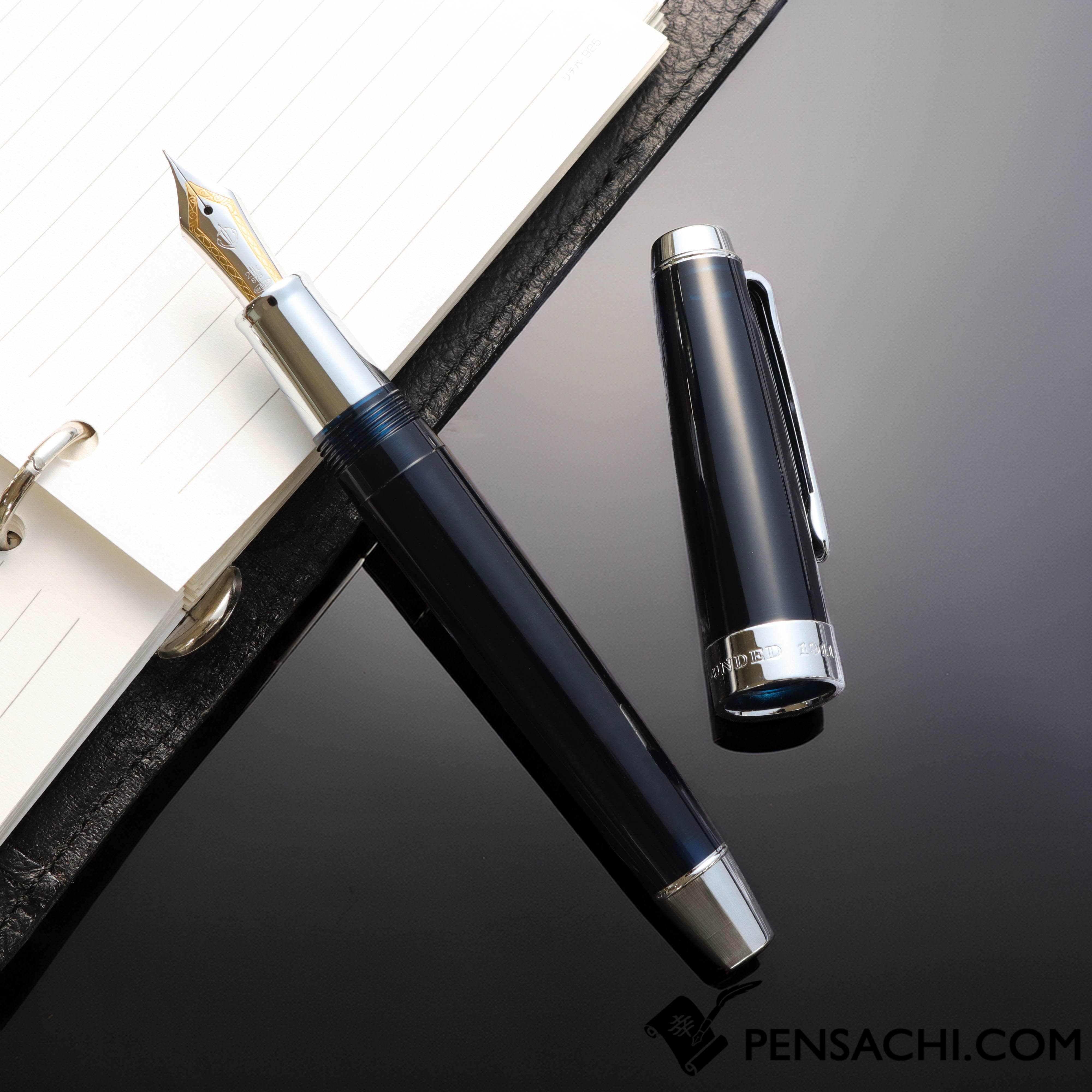 SAILOR Pro Gear Anchor Fountain Pen - Silver Trim | PenSachi
