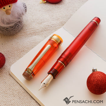 SAILOR Limited Edition Pro Gear Classic Demonstrator Fountain Pen - Christmas Spice - PenSachi Japanese Limited Fountain Pen