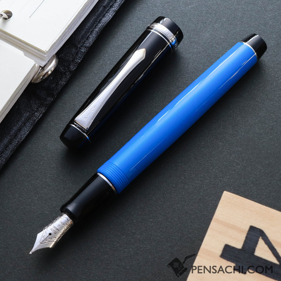 PILOT Limited Edition Custom Heritage 91 Fountain Pen - Water Blue - PenSachi Japanese Limited Fountain Pen