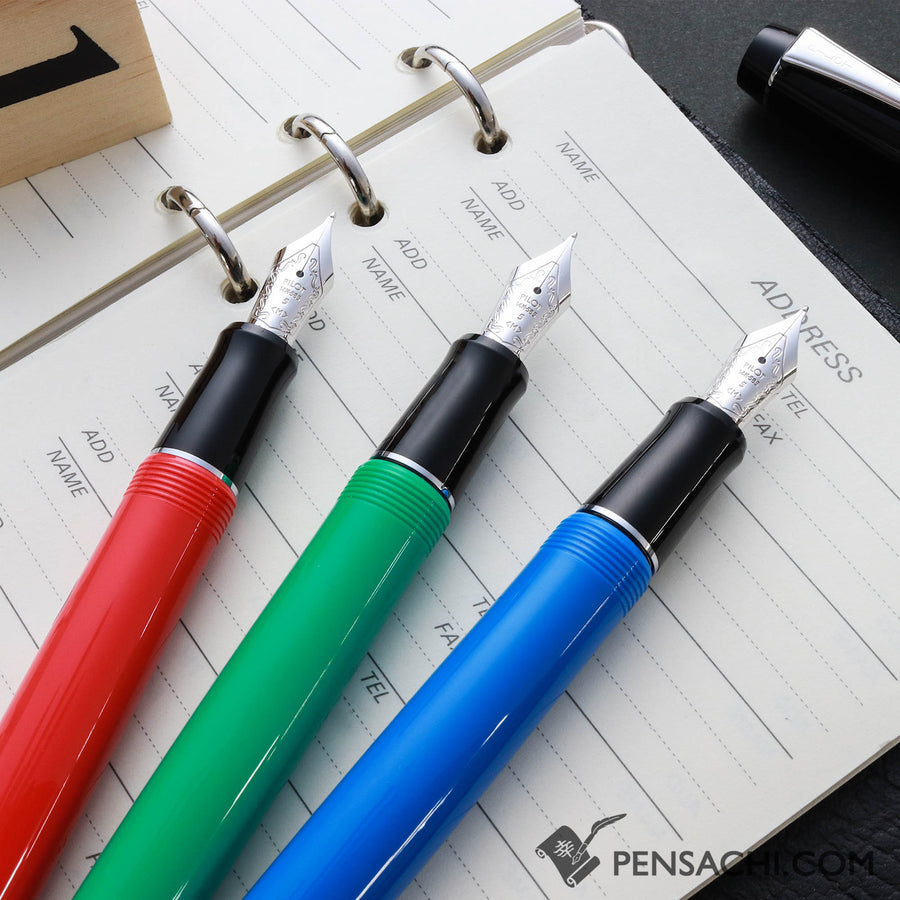 PILOT Limited Edition Custom Heritage 91 Fountain Pen - Water Blue - PenSachi Japanese Limited Fountain Pen