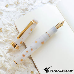 SAILOR Limited Edition Pro Gear Classic Fountain Pen - Snow - PenSachi Japanese Limited Fountain Pen