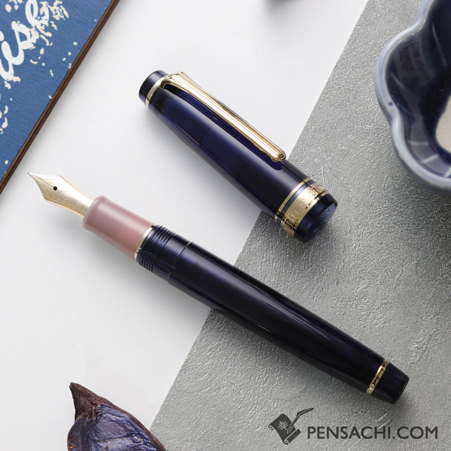 SAILOR Pro Gear Slim Shikiori Sansui Fountain Pen - Yutsubame - PenSachi Japanese Limited Fountain Pen