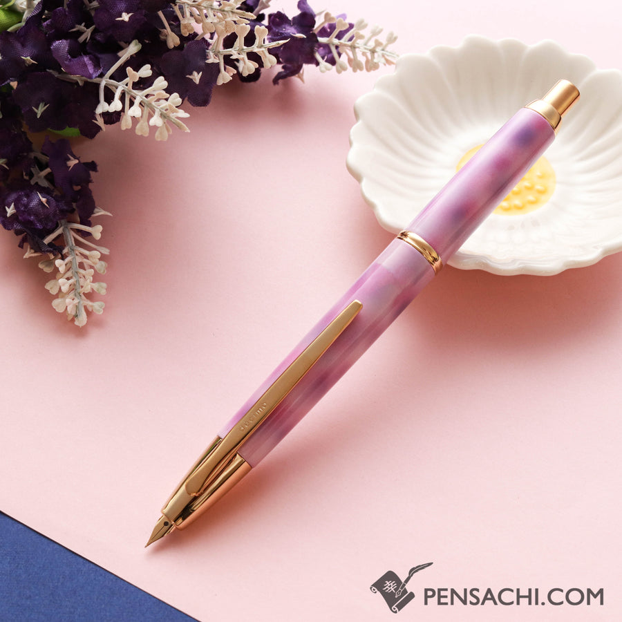 PILOT Limited Edition Vanishing Point Capless Decimo Set - Lilac - PenSachi Japanese Limited Fountain Pen