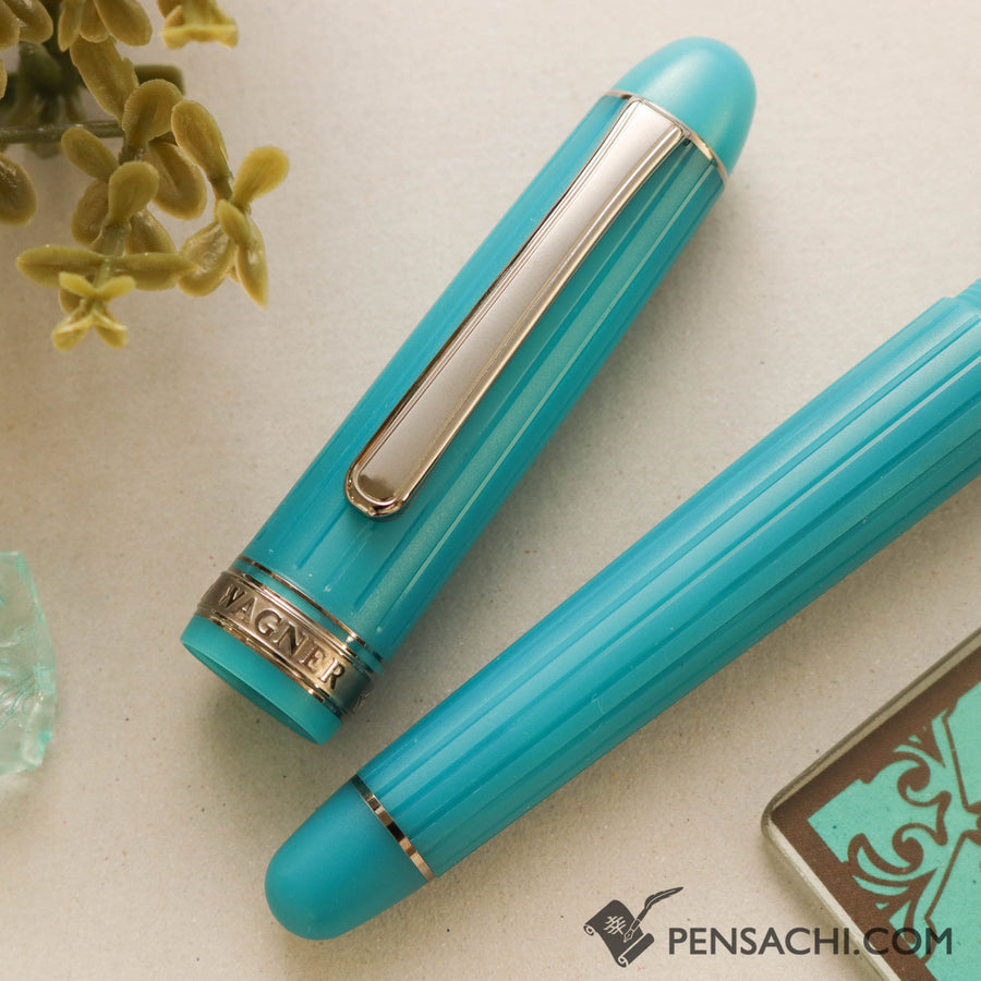 PLATINUM Limited Edition #3776 Century Nice Fountain Pen - Azure Dragon - PenSachi Japanese Limited Fountain Pen