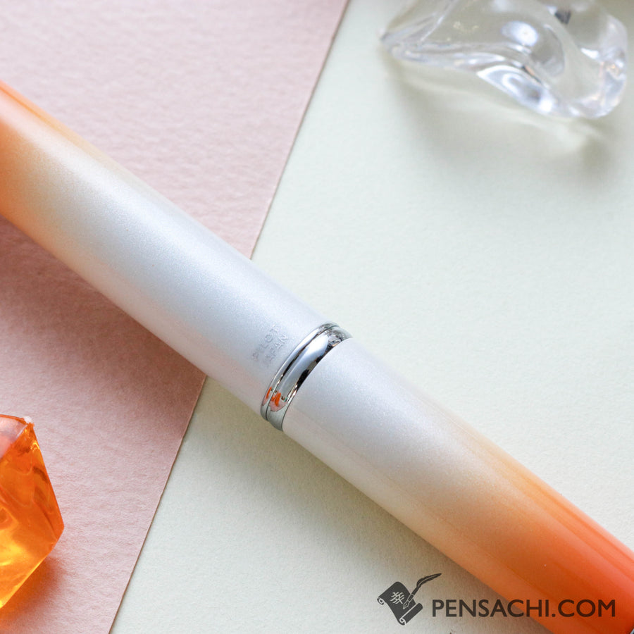 PILOT Limited Edition Vanishing Point Capless Fountain Pen - Gradient Orange PenSachi Japanese Limited Fountain Pen