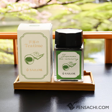 SAILOR Tea Time #5 Limited Edition Ink (20ml) - Japanese Tea Ceremony