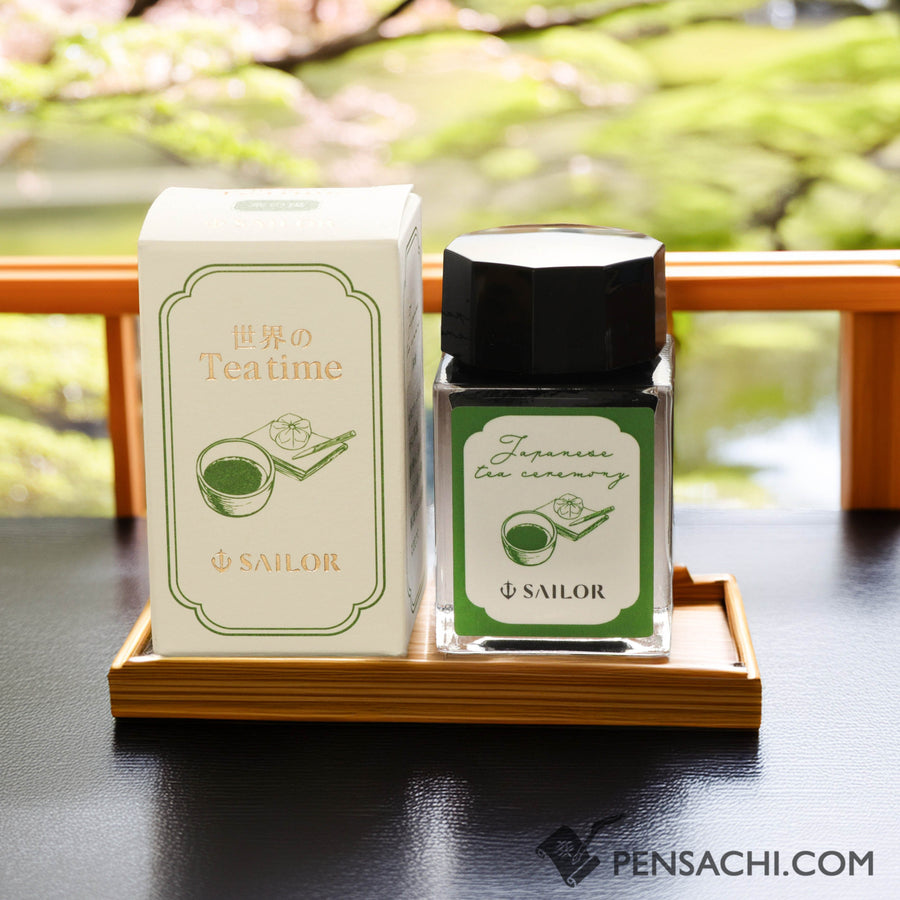 SAILOR Tea Time #5 Limited Edition Ink (20ml) - Japanese Tea Ceremony