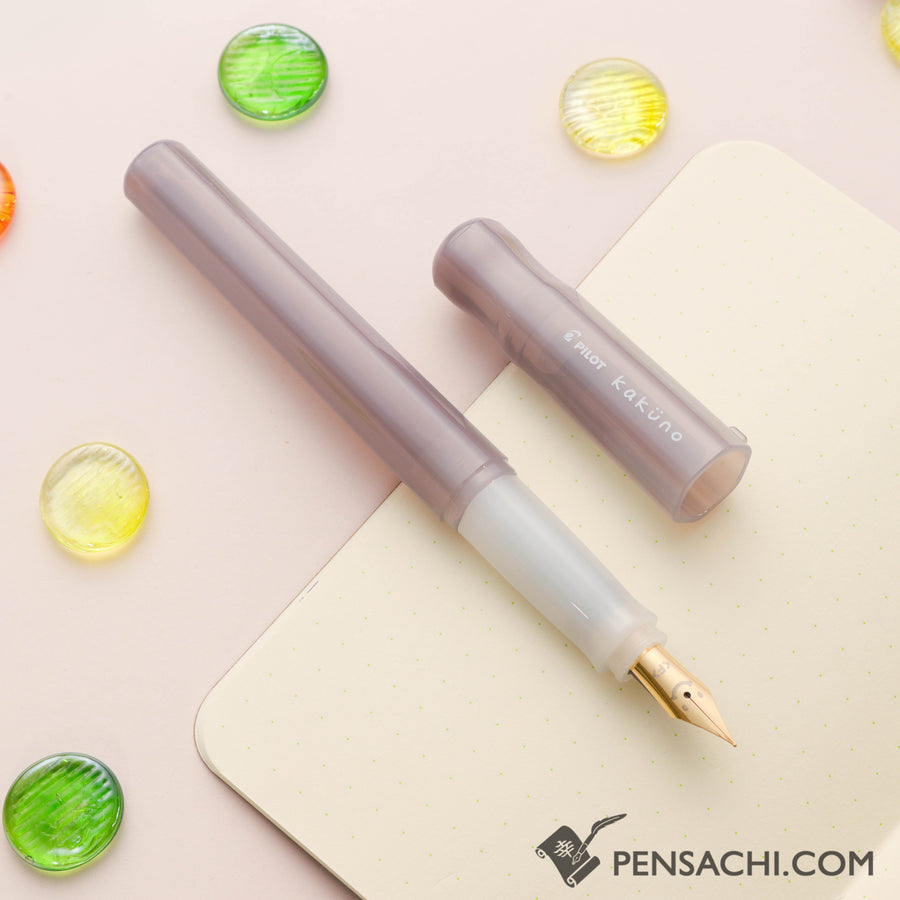 PILOT Kakuno Fountain Pen - Drowsy Brown - PenSachi Japanese Limited Fountain Pen