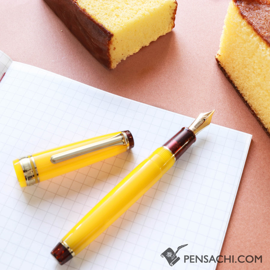 SAILOR Limited Edition Pro Gear Slim Fountain Pen - Castella Cake