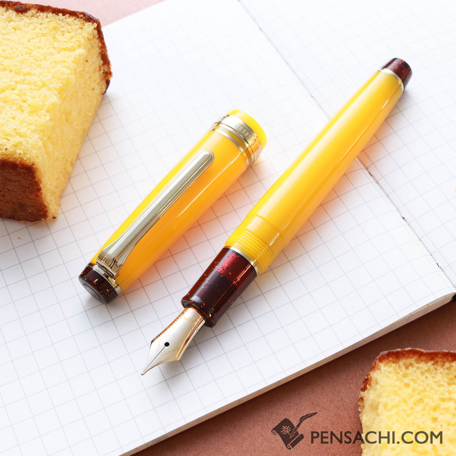 SAILOR Limited Edition Pro Gear Slim Fountain Pen - Castella Cake