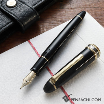 SAILOR 1911 Large (Full size) Special Nib Cross Concord Fountain Pen - Black Gold - PenSachi Japanese Limited Fountain Pen