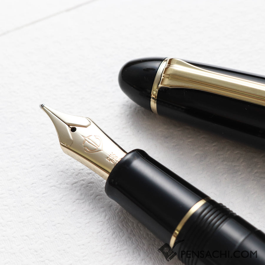 SAILOR 1911 Large (Full size) Special Nib Cross Concord Fountain Pen - Black Gold - PenSachi Japanese Limited Fountain Pen