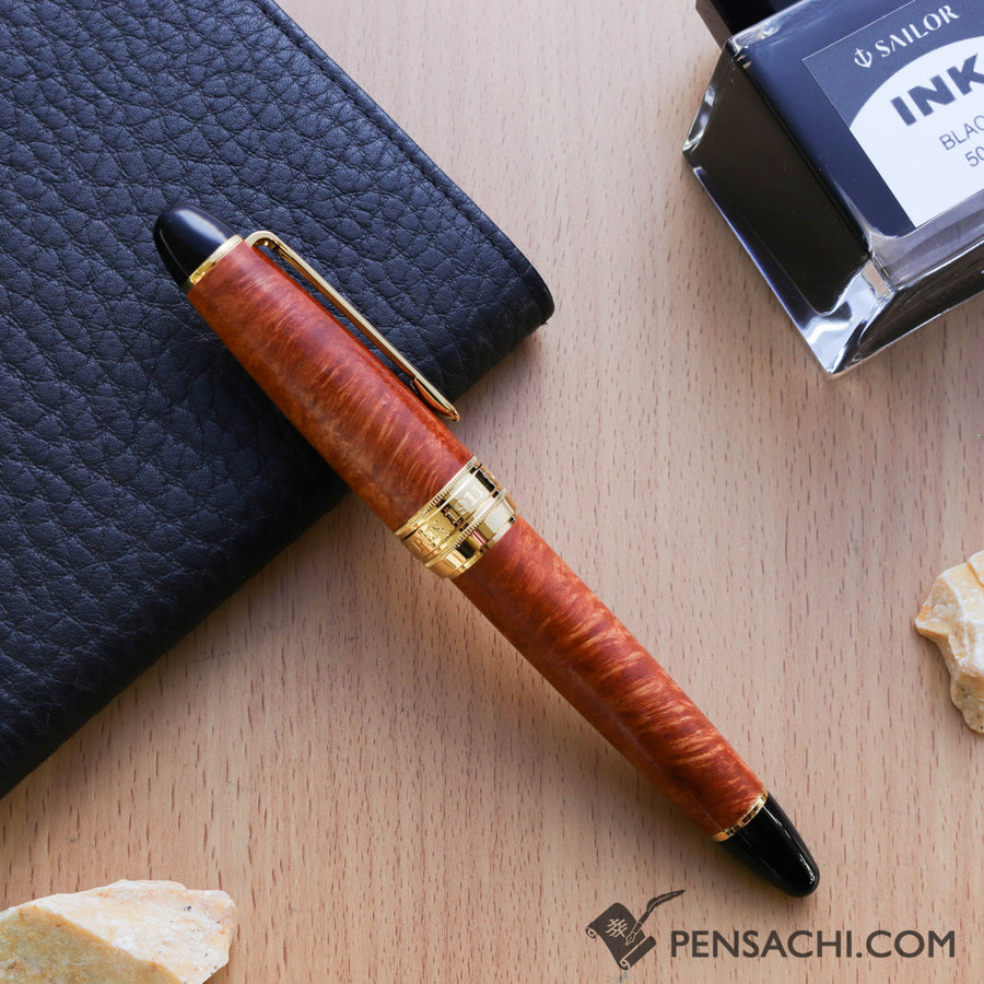 SAILOR King of Pen Profit Fountain Pen Briar - Brown - PenSachi Japanese Limited Fountain Pen
