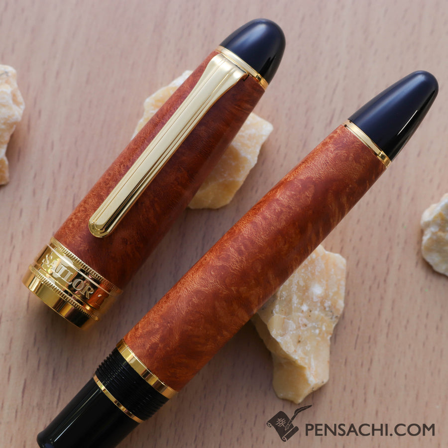 SAILOR King of Pen Profit Fountain Pen Briar - Brown - PenSachi Japanese Limited Fountain Pen