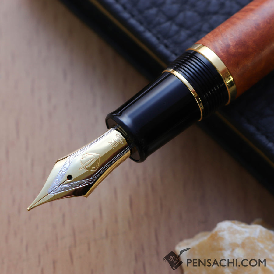 SAILOR King of Pen Profit Fountain Pen Briar - Brown - PenSachi Japanese Limited Fountain Pen