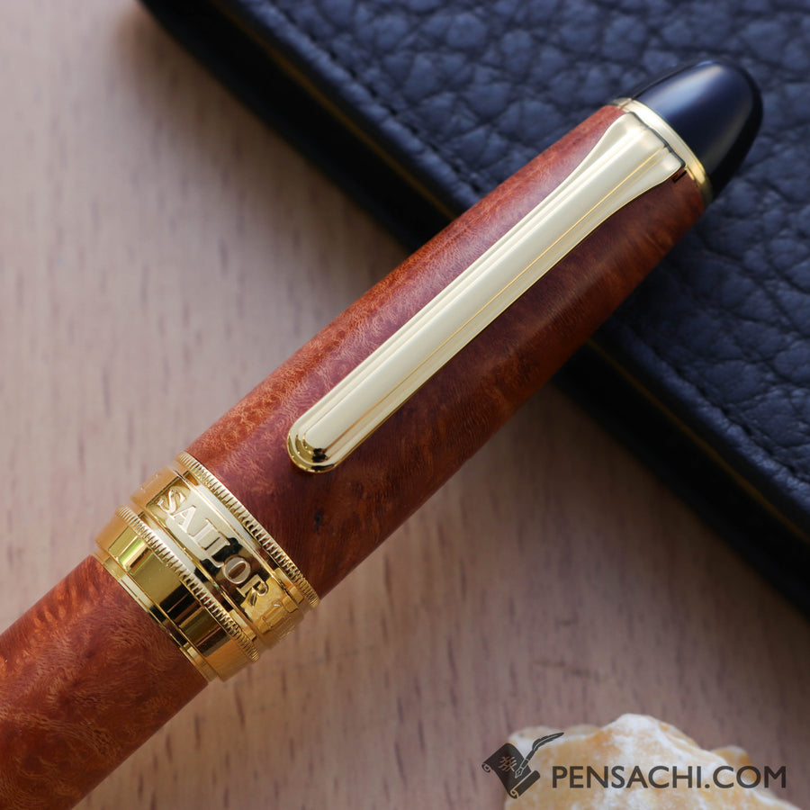 SAILOR King of Pen Profit Fountain Pen Briar - Brown - PenSachi Japanese Limited Fountain Pen