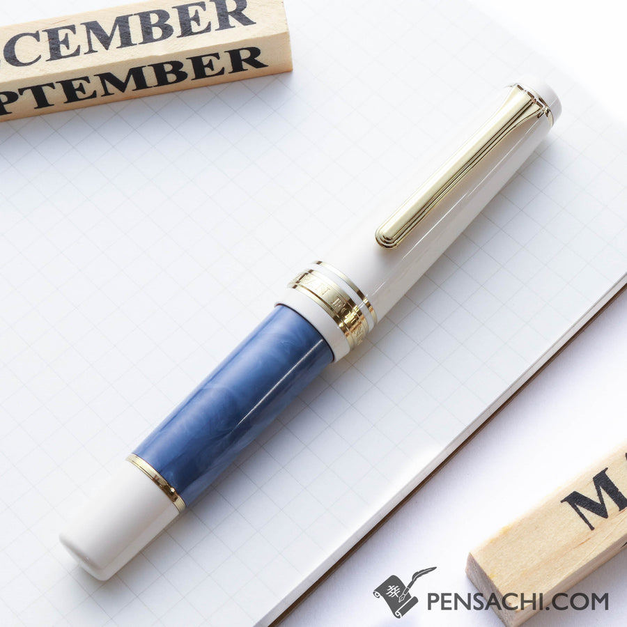 SAILOR Limited Edition Pro Gear Slim Mini Fountain Pen Rencontre - Glycine Violet - PenSachi Japanese Limited Fountain Pen