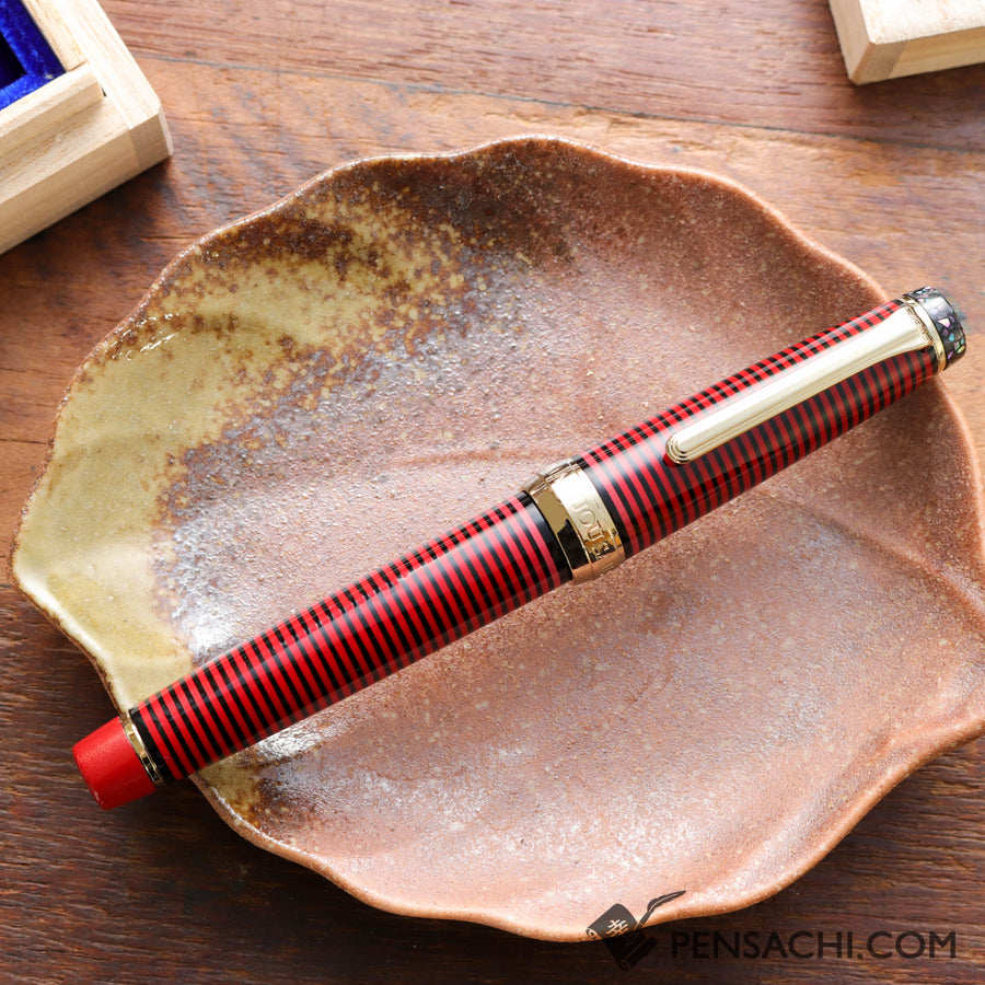 SAILOR Limited Edition Wajima Bijou Fountain Pen - Ruby (2nd Edition) - PenSachi Japanese Limited Fountain Pen