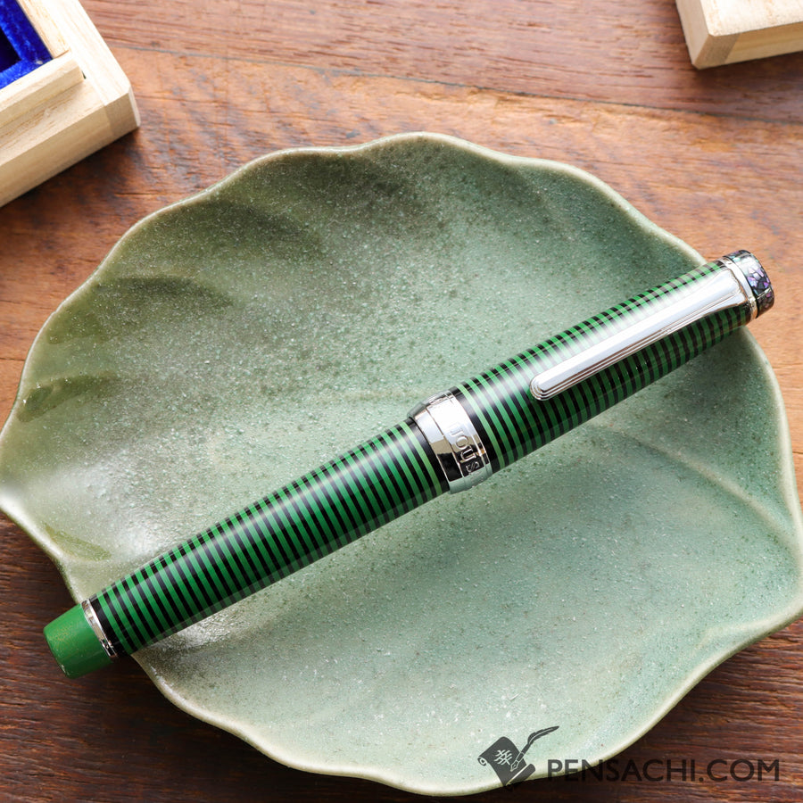 SAILOR Limited Edition Wajima Bijou Fountain Pen - Emerald (2nd Edition) - PenSachi Japanese Limited Fountain Pen
