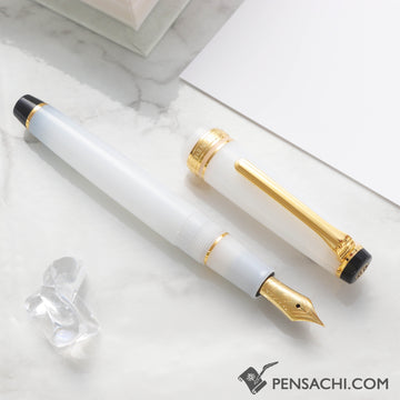 SAILOR Pro Gear Slim (Sapporo) Shikiori Fountain Pen - Falling Snow - PenSachi Japanese Limited Fountain Pen