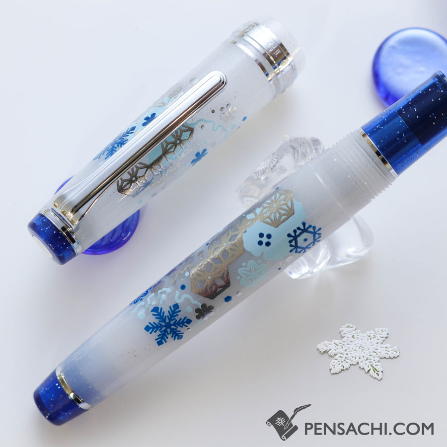 SAILOR Limited Edition Pro Gear Slim Set - First Snow (II) - PenSachi Japanese Limited Fountain Pen