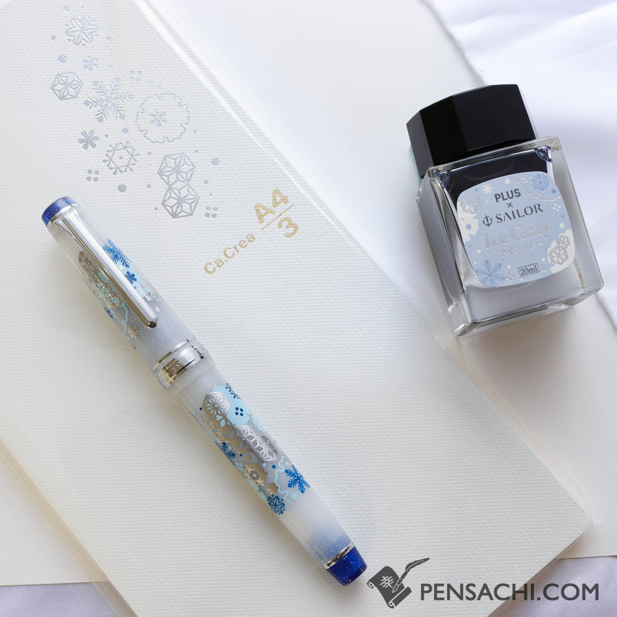 SAILOR Limited Edition Pro Gear Slim Set - First Snow (II) - PenSachi Japanese Limited Fountain Pen