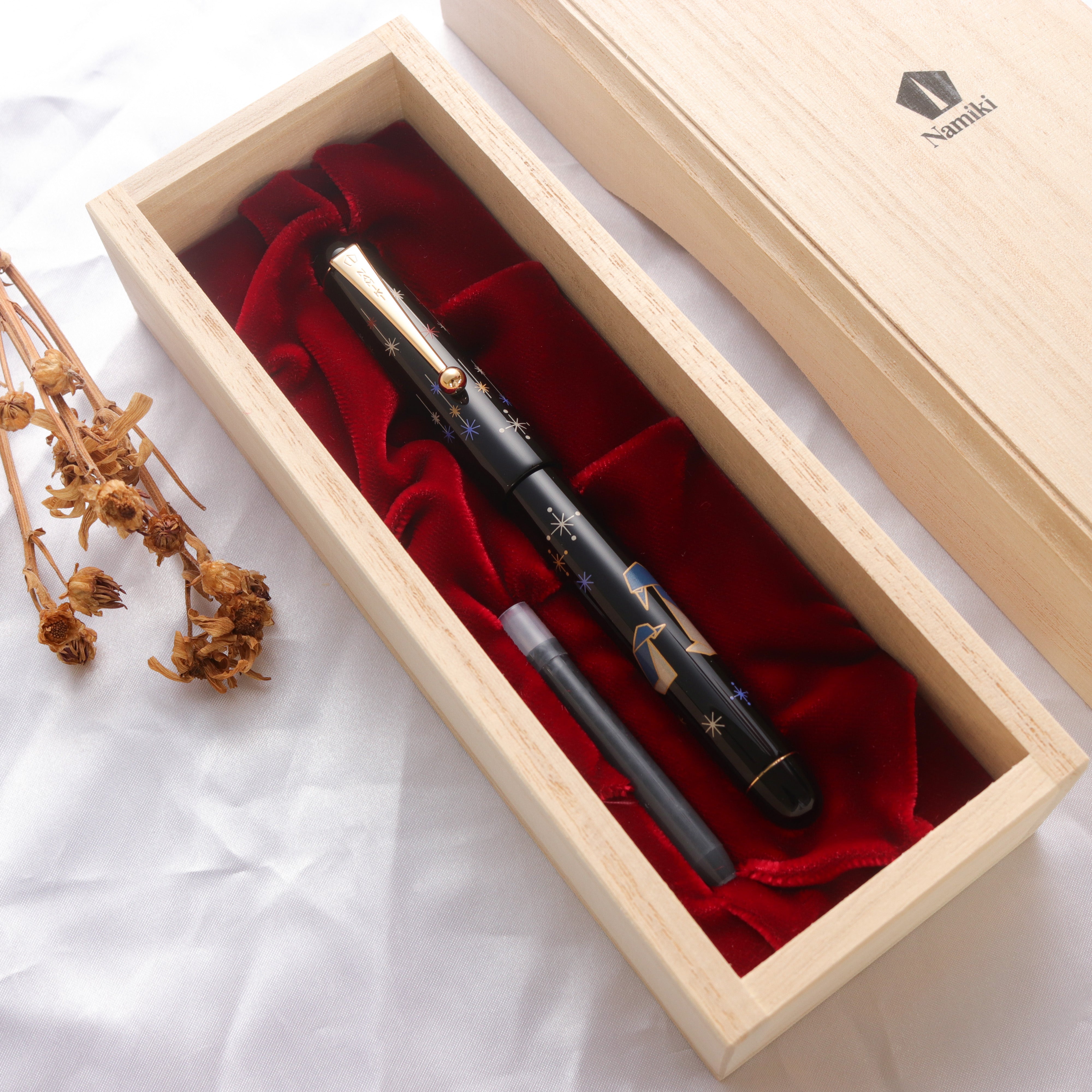 筆記具 Namiki the art of japanese lacquer pens Namiki Nippon Art Collection Fountain Pen in Crane and