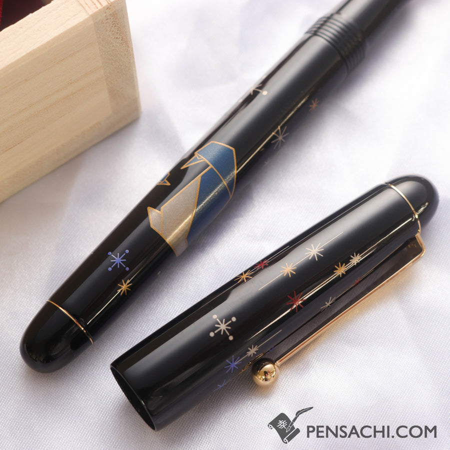 Namiki Nippon Art Fountain Pen - Origami Penguin - PenSachi Japanese Limited Fountain Pen