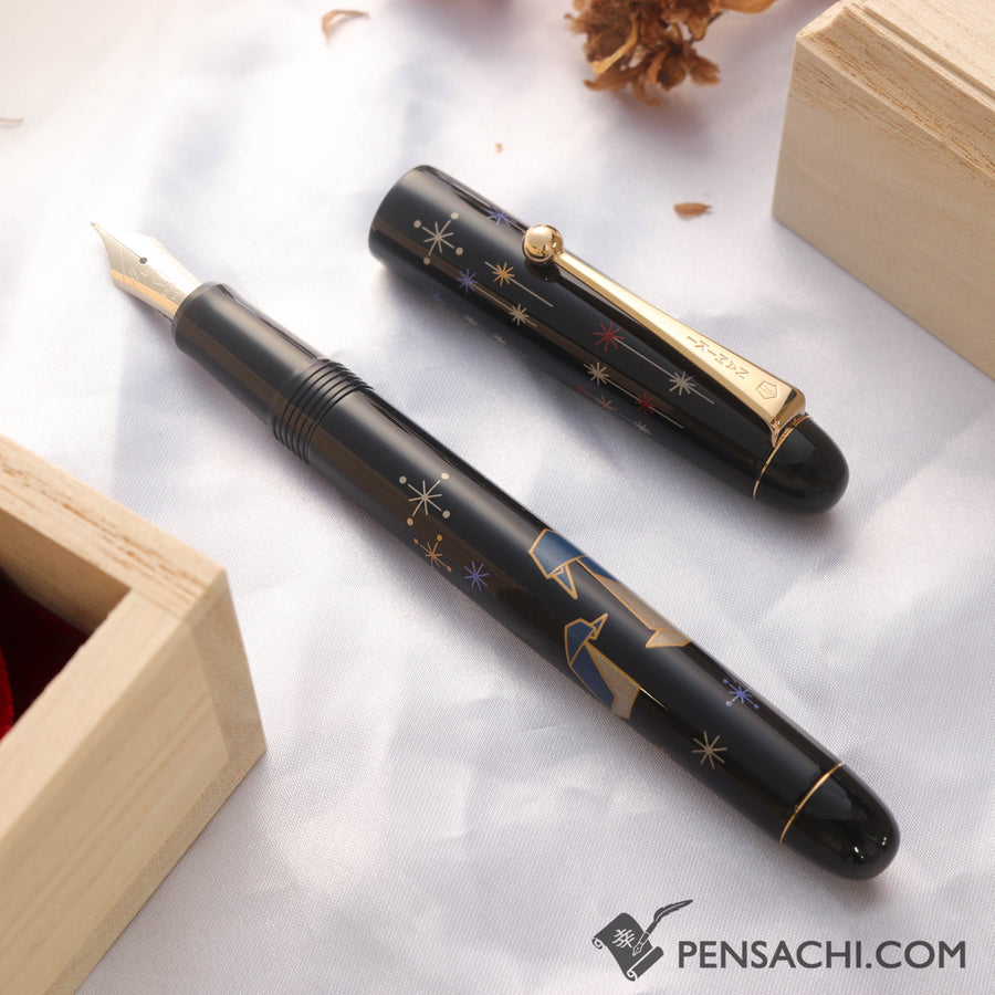 Namiki Nippon Art Fountain Pen - Origami Penguin - PenSachi Japanese Limited Fountain Pen