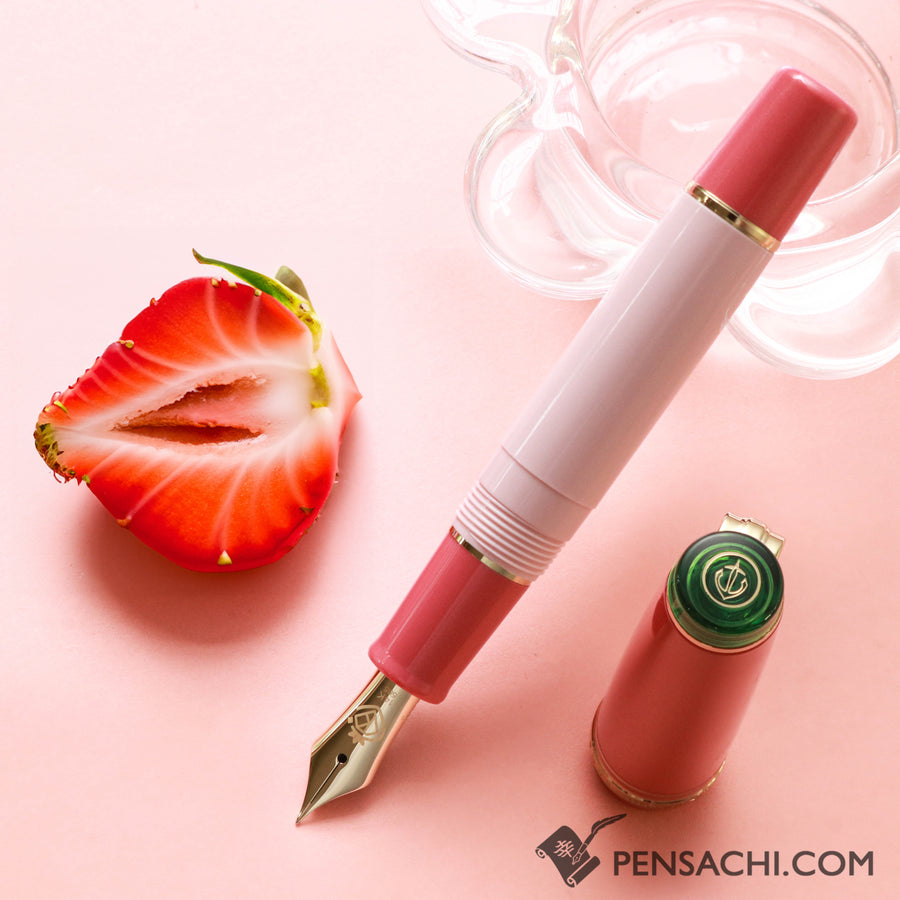 SAILOR Limited Edition Pro Gear Slim Mini Fountain Pen - Strawberry - PenSachi Japanese Limited Fountain Pen