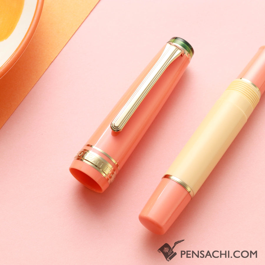 SAILOR Limited Edition Pro Gear Slim Mini Fountain Pen - Orange - PenSachi Japanese Limited Fountain Pen