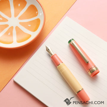 SAILOR Limited Edition Pro Gear Slim Mini Fountain Pen - Orange - PenSachi Japanese Limited Fountain Pen