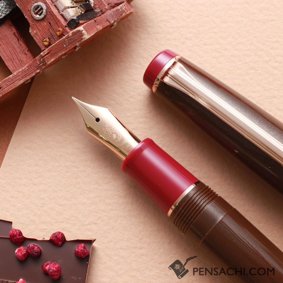 SAILOR Pro Gear Fountain Pen - Chocolat Framboise - PenSachi Japanese Limited Fountain Pen