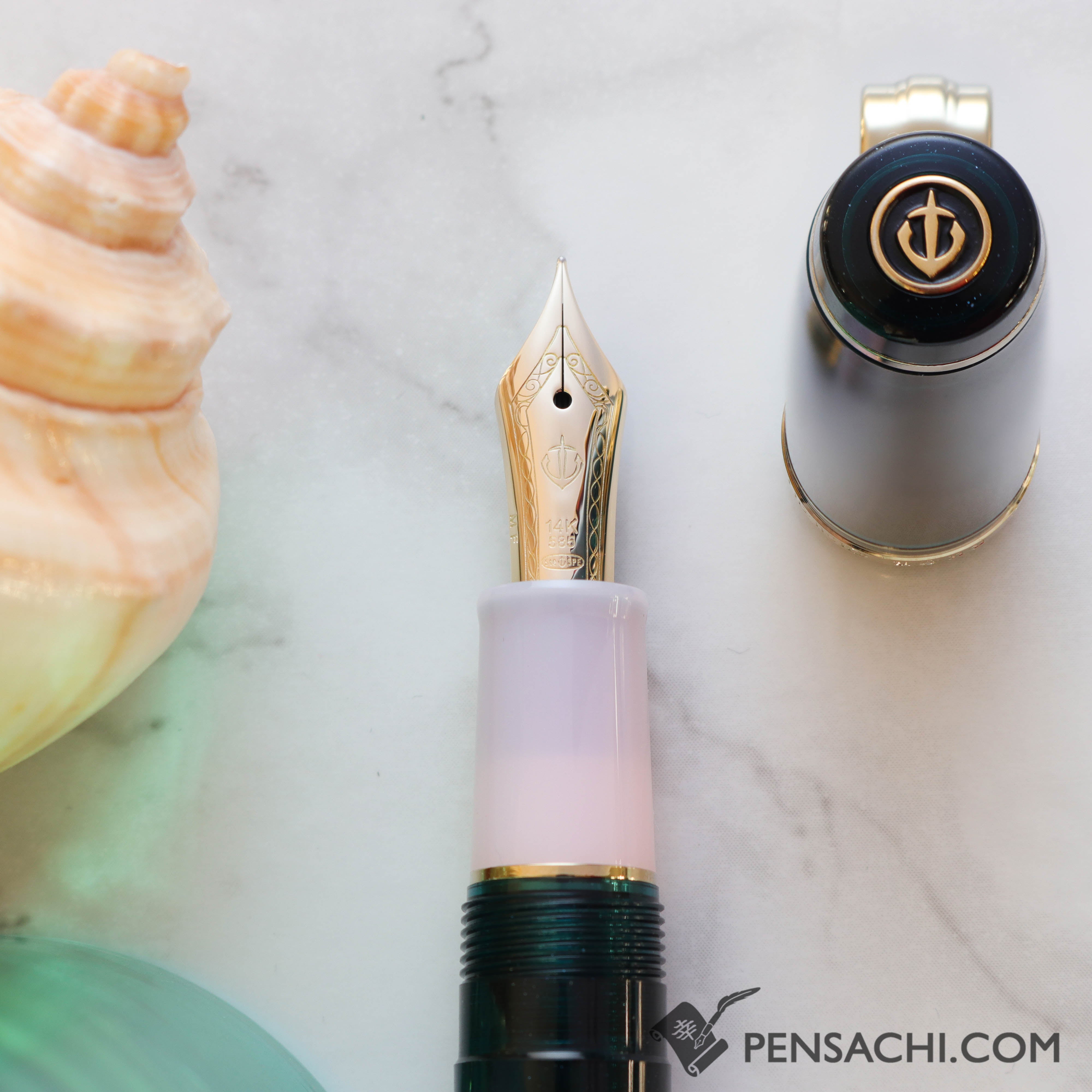 SAILOR Pro Gear Slim Shikiori Sansui Fountain Pen - Komakusa– PenSachi