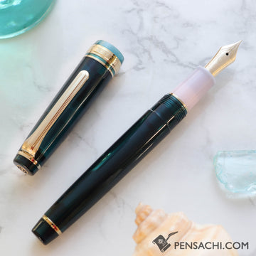 SAILOR Pro Gear Slim Shikiori Sansui Fountain Pen - Komakusa - PenSachi Japanese Limited Fountain Pen