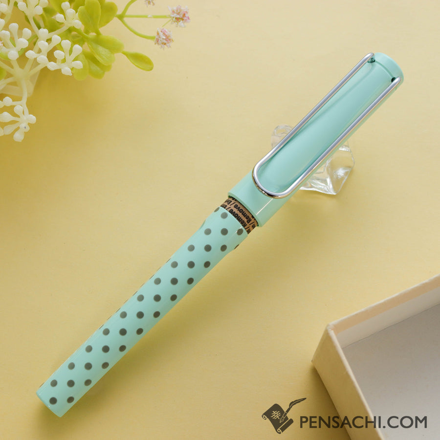 LAMY Safari Special Edition Fountain Pen - Dots Blue - PenSachi Japanese Limited Fountain Pen