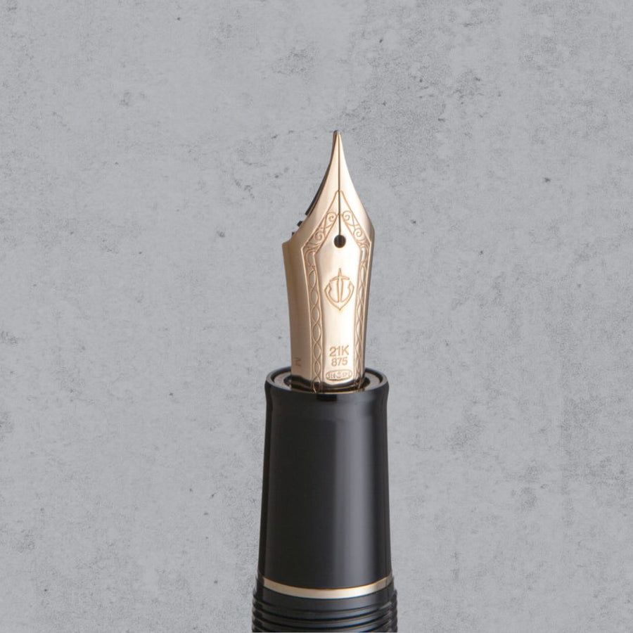 SAILOR 1911 Profit Large (Full size) Nawate Kuroginhaku Fountain Pen - Sei