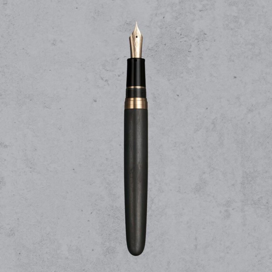SAILOR 1911 Profit Large (Full size) Nawate Kuroginhaku Fountain Pen - Kaga Ei