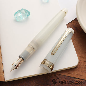SAILOR Limited Edition Professional Gear Slim Fountain Pen -  Clear Noble Sky - PenSachi Japanese Limited Fountain Pen