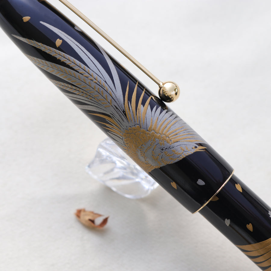 Namiki Nippon Art Fountain Pen - Golden Pheasant - PenSachi Japanese Limited Fountain Pen