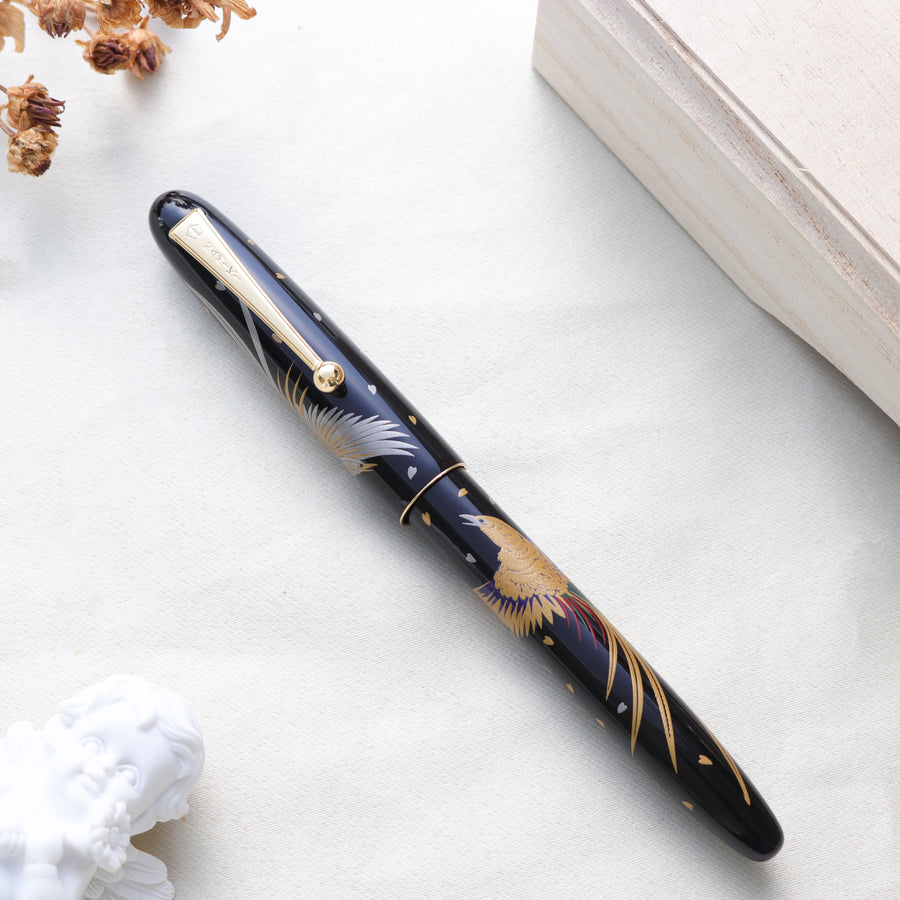 Namiki Nippon Art Fountain Pen - Golden Pheasant - PenSachi Japanese Limited Fountain Pen