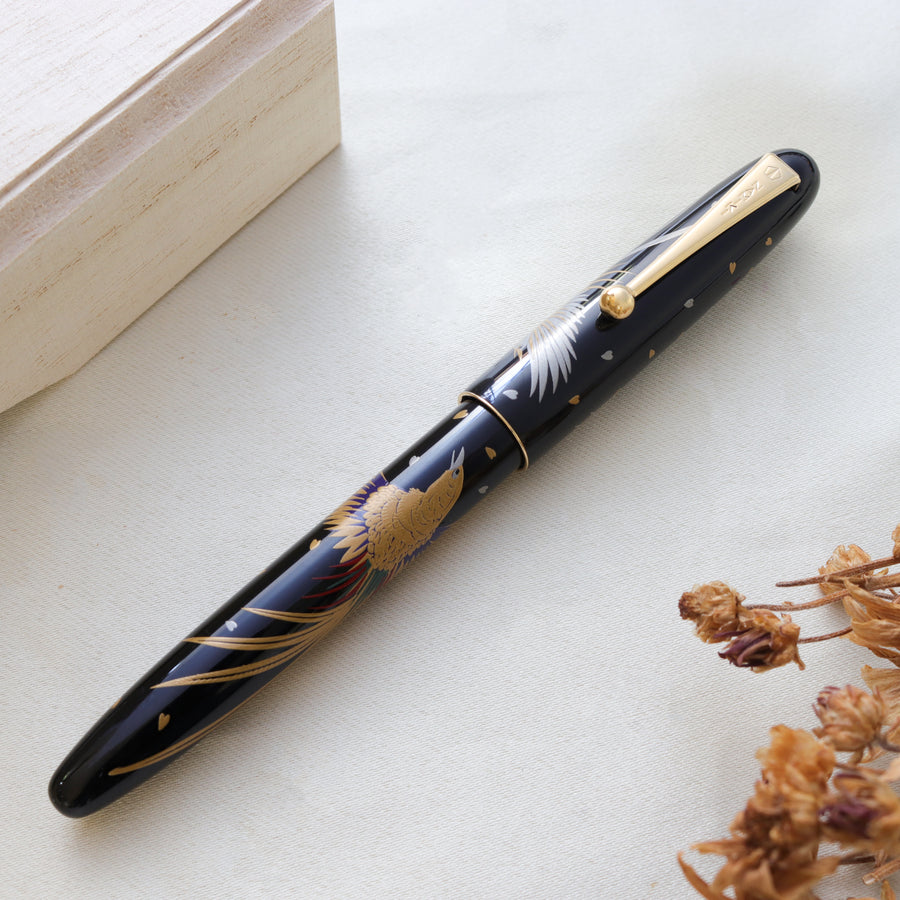 Namiki Nippon Art Fountain Pen - Golden Pheasant - PenSachi Japanese Limited Fountain Pen