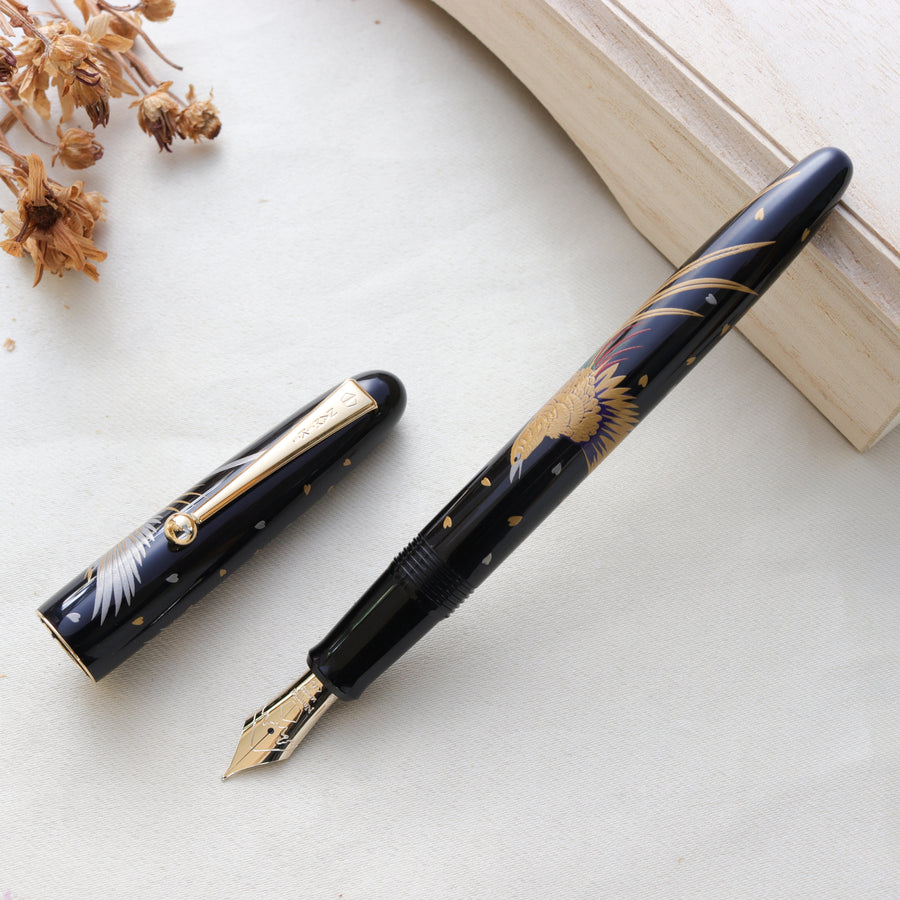 Namiki Nippon Art Fountain Pen - Golden Pheasant - PenSachi Japanese Limited Fountain Pen